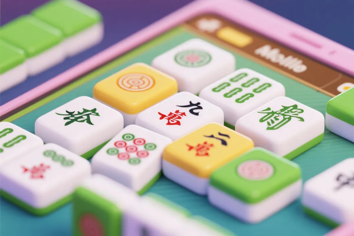 麻将胡了游戏大厅界面示意